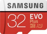 SAMSUNG EVO Plus 32 GB SD Card Class 10 95 MB/s  Memory Card(With Adapter)