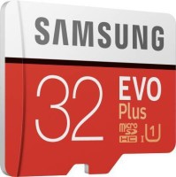 SAMSUNG EVO Plus 32 GB MicroSDXC Class 10 100 MB/s  Memory Card(With Adapter)
