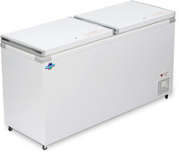 Rockwell 563 L Double Door Standard Deep Freezer(White, SFR550U)