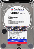 Consistent 2.5 500 GB Laptop Internal Hard Disk Drive (HDD) (CT2500SX)(Interface: SATA)