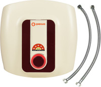 OMEGA'S 15 L Storage Water Geyser (15 L Geyser IYCA Glass Lined (5 Star Rating), IVORY)
