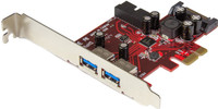 StarTech  2 External & 2 Internal - SATA Power - UASP Support Network Switch(Multicolor)