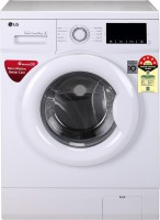 LG 6 kg Fully Automatic Front Load with In-built Heater White(FHM1006ZDW)