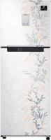 SAMSUNG 244 L Frost Free Double Door 2 Star Refrigerator  with Curd Maestro(Mystic Overlay White, RT28T35226W/HL)