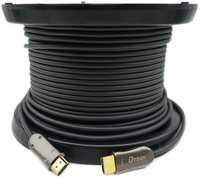 Dtech 4330511862 61 m Fiber Optical Cable(Compatible with Computer, Black)