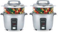 Panasonic SR-Y18FHS (E) PACK OF 2 Electric Rice Cooker(4.4 L, Silver)