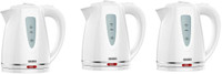 USHA Electric Kettle 33151 PACK OF 3 Electric Kettle(1 L, White)