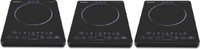 USHA IC 3820 PACK OF 3 Induction Cooktop(Black, Touch Panel)