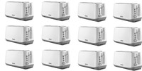 USHA PT3740 PACK OF 12 1400 W Pop Up Toaster(White)