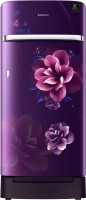SAMSUNG 198 L Direct Cool Single Door 3 Star Refrigerator with Base Drawer(Camellia Purple, RR21T2H2YCR/HL)