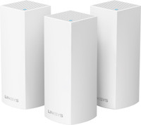 LINKSYS WHW0303-AH 2200 Mbps Mesh Router(White, Tri Band)