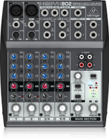 Behringer NYX 802 Premium 8-Input 2-Bus Mixer Analog Sound Mixer