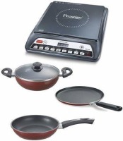Prestige 12501 Induction Cooktop(Black, Touch Panel)