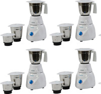 USHA MG 2853 PACK OF 4 500 Mixer Grinder (3 Jars, White)
