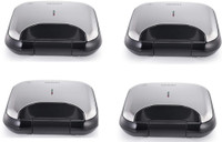USHA 3772 750 -Watt pack of 4 750 W Pop Up Toaster(Black)