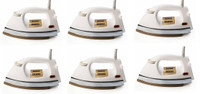 USHA EI 3710 Dry Iron Pack of 6 1000 W Dry Iron(White)