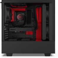 Nzxt CA-H510B-BR Mid Tower Cabinet(Red, Black)