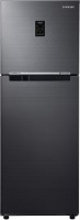 SAMSUNG 253 L Frost Free Double Door 3 Star Convertible Refrigerator(Black Inox, RT28T3743BS/HL)