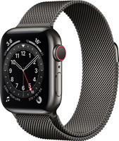 APPLE Watch Series 6 GPS + Cellular M06Y3HN/A 40 mm Graphite Stainless Steel Case with Graphite Milanese Loop(Grey Strap, Regular) deal from flipkart APPLE Watch Series 6 GPS + Cellular M06Y3HN/A 40 mm Graphite Stainless Steel Case with Graphite Milanese Loop(Grey Strap, Regular) deal from flipkart