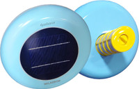 Milagrow AguaSolarion Solar Pool Ionizer Robot, Keeps Water Clear and Free of Algae & Bacteria Wet & Dry Vacuum Cleaner(Blue)