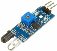Aktronics IR Infrared Obstacle Avoidance Sensor Module 3-Wire Reflective Photoelectric Sensor Module Compatible with Arduino Smart Car Robot Raspberry Pi 3 FM Transmitter Electronic Hobby Kit