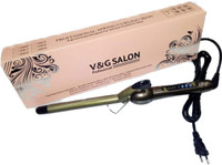VNG V&G Tripple Plated Ceramic Coating Barrel // Profesional Spring Curling Iron Electric Hair Curler(Barrel Diameter: 28 mm)