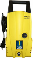 Inalsa PowerShot 1400 W Pressure Washer, Pressure-1523 PSI, Max Flow-372 l/h, Working Radius +9 m, Spray Gun with Extension Rod, High Pressure Hose Pipe for Multi Cleaning Home & Car Washer(Yellow, Black)