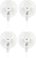 USHA Mist Air Icy Pack of 4 400 mm 3 Blade Wall Fan(White, Pack of 4)