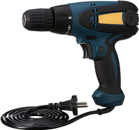XDLB AB-10 Electric Screwdriver Machine Cum Drill Machine with Reverse Forward & Torque Adjustment System. Pistol Grip Drill (10 mm ) Collated Screw Gun(Corded)
