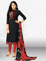 Divastri Chanderi Printed Salwar Suit Material Lowest Price in