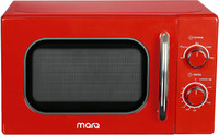 MarQ by Flipkart 20 L Retro Solo Microwave Oven(20AMWSMQR, Red Retro)