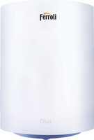 Ferroli 15 L Storage Water Geyser (Divo.15V, White)
