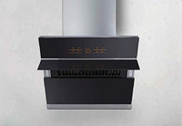 MODA PETRA - 90 Auto Clean Wall Mounted Chimney(Black 1300 CMH)