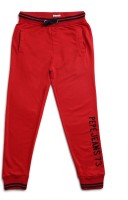 Pepe Jeans Track Pant For Boys(Red, Pack of 1)
