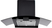 Hindware Victoria Autoclean 90 (C100206) - Auto Clean Wall Mounted Chimney(Black 1100 CMH)
