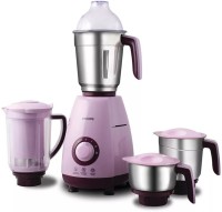 PHILIPS Daily Collection HL7701/02 750 Juicer Mixer Grinder (3 Jars, Purple)