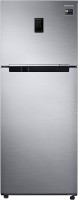 SAMSUNG 386 L Frost Free Double Door 2 Star Convertible Refrigerator  with Curd Maestro(Refined Inox, RT39T5C38S9/TL)