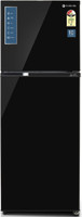 MOTOROLA 308 L Frost Free Double Door 3 Star Refrigerator(Black Uniglass, 310JF3MTBG)