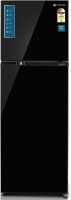 View Motorola 338 L Frost Free Double Door 3 Star (2020) Refrigerator(Black UniGlass, 340JF3MTBG) Price Online(Motorola)