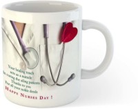 Lifedesign On The Occasion of - Happy Nurse Day - Best Designer Gift Product - RDC-M584 Ceramic Coffee Mug(350 ml)