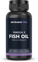 Nutrabay Pro Fish Oil Omega 3 (Triple Strength) - 1000mg(60 Tablets)