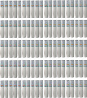Orcus 10 Inch Spun Filter Pack of 100 With Free Spanner Solid Filter Cartridge(5, Pack of 100)