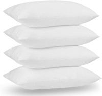 Kalina Microfibre Solid Sleeping Pillow Pack of 4(White)