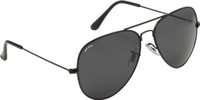 BAJERO Aviator Sunglasses(Black)
