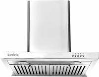 Voltriq Zen 1250 Wall Mounted Chimney(Metal Silver 1250 CMH)