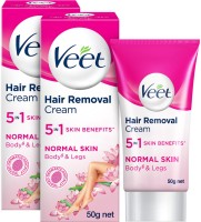 Veet Hair Removal Cream - Normal Skin Cream(100 g, Set of 2)
