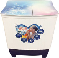 Hyundai 7 kg Semi Automatic Top Load White, Blue(HYS70D1-BPK4)
