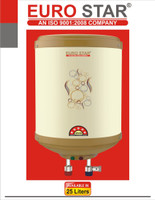Eurostar 25 L Storage Water Geyser (EUROSTAR 25 LTR ABS COMBO, OFF WHITE)