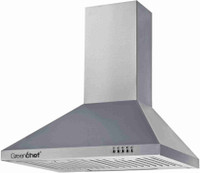 Greenchef ACURA60 Wall Mounted Chimney(Silver 1200 CMH)