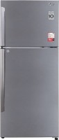 View LG 437 L Frost Free Double Door 2 Star (2020) Convertible Refrigerator(Shiny Steel, GL-T432APZY) Price Online(LG)